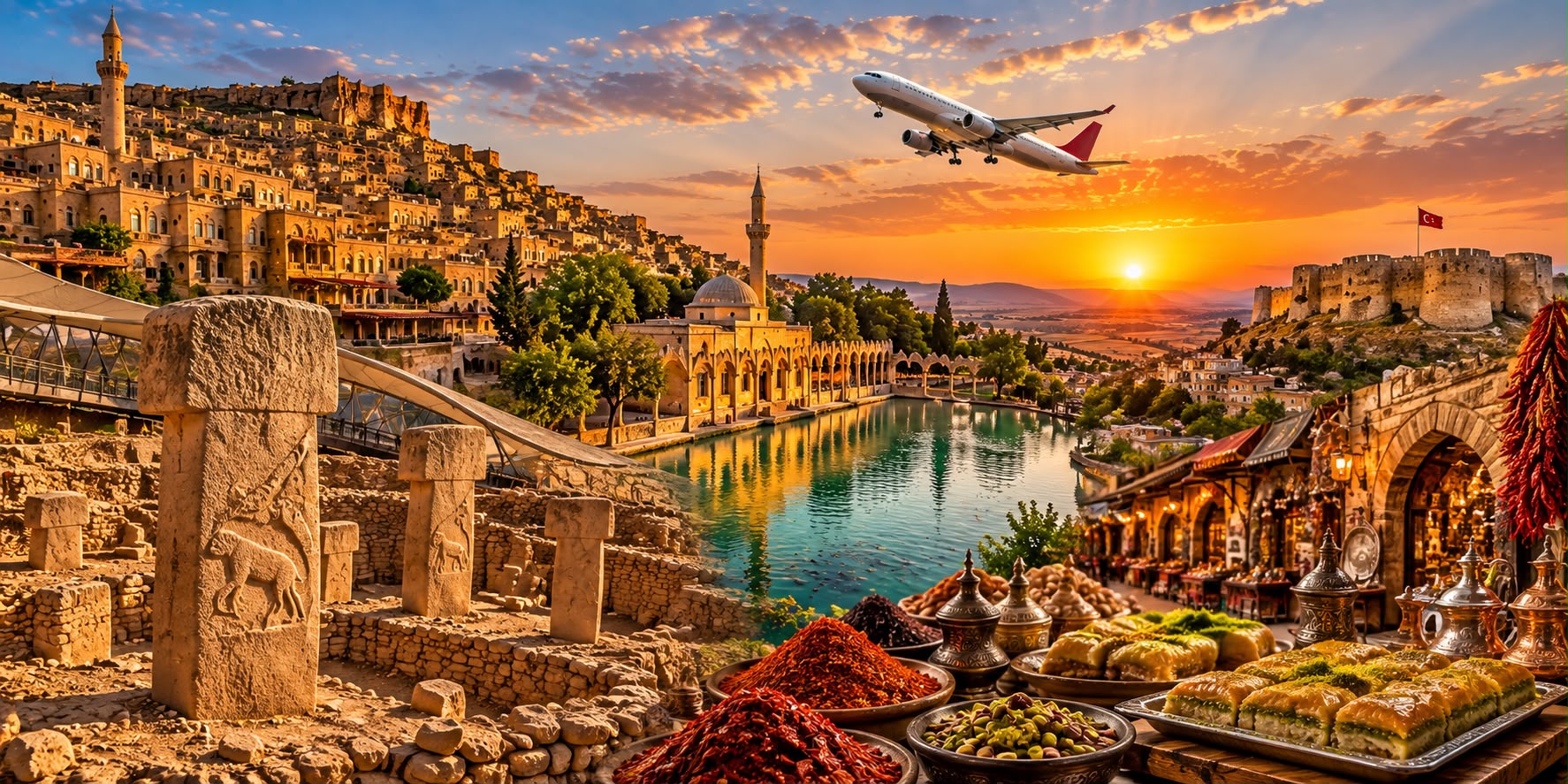Uçaklı Mezopotamya Ekspresi 2 Günde 3 Şehir